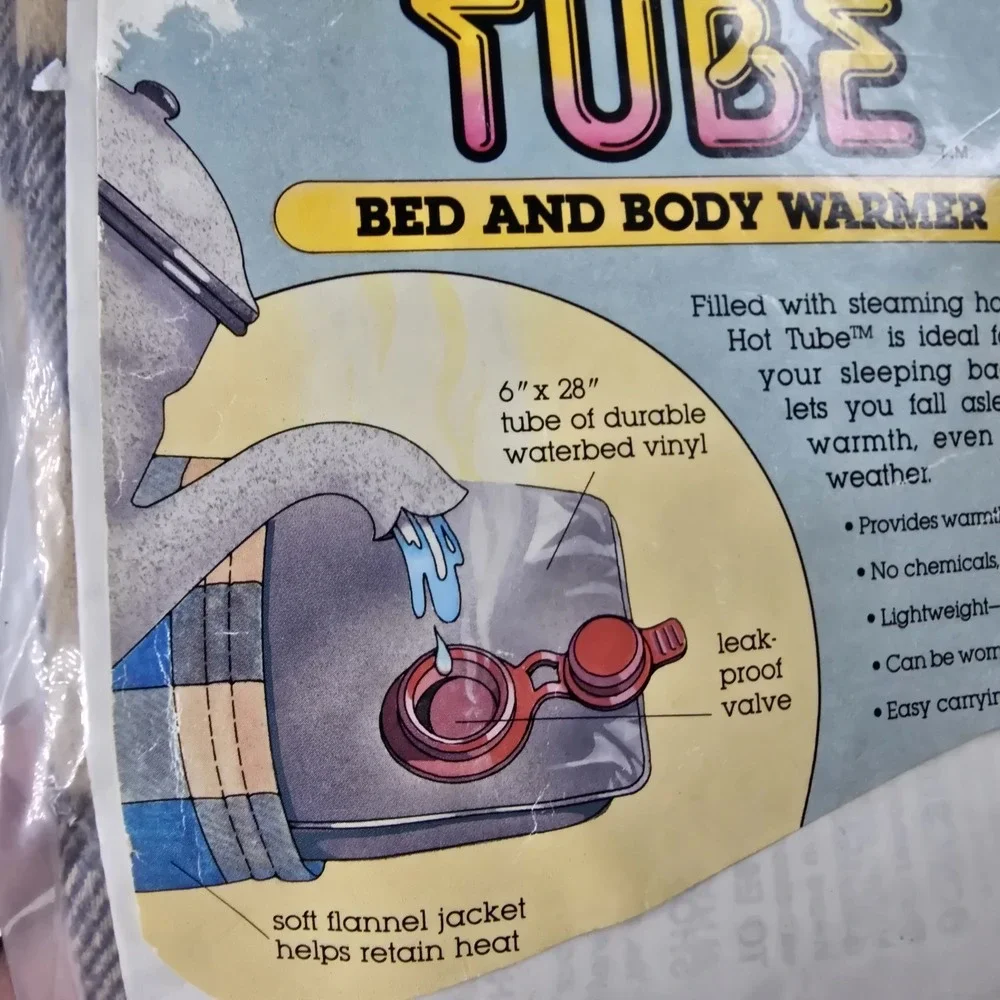 Vintage Polor Bear Industries Bed And Body Warmer Tube‎